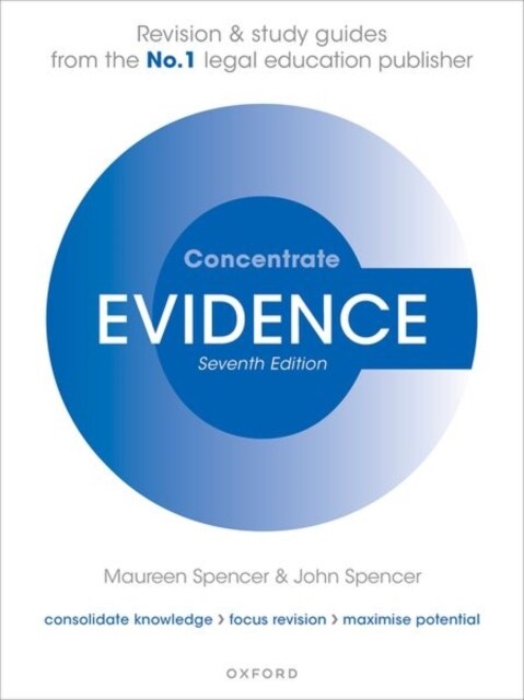 Evidence Concentrate : Law Revision and Study Guide (Paperback, 7 Revised edition)