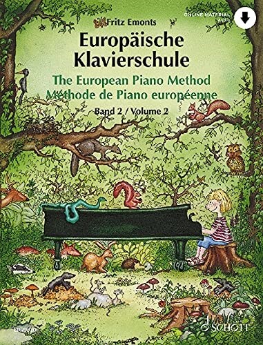 The European Piano Method - Volume 2 Book with Online Material (Paperback)