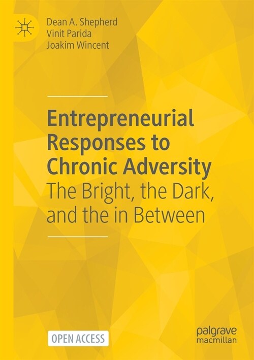 Entrepreneurial Responses to Chronic Adversity: The Bright, the Dark, and the in Between (Paperback, 2022)