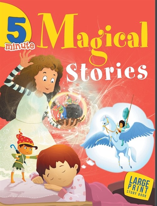 5 Minute Magical Stories: Large Print (Hardcover)