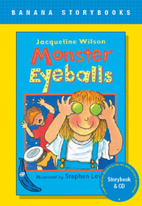 Banana Storybook Blue L6 : Monster Eyeballs (Book & CD) (Papaerback, Papaerback)