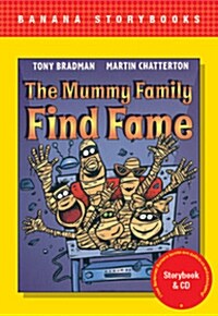 [중고] Banana Storybook Red L3: The Mummy Family Find Fame (Book & CD) (Papaerback, New Edition)