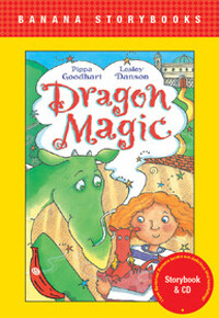 Banana Storybook Red L13 : Dragon Magic (Book & CD) (Papaerback, New Edition)