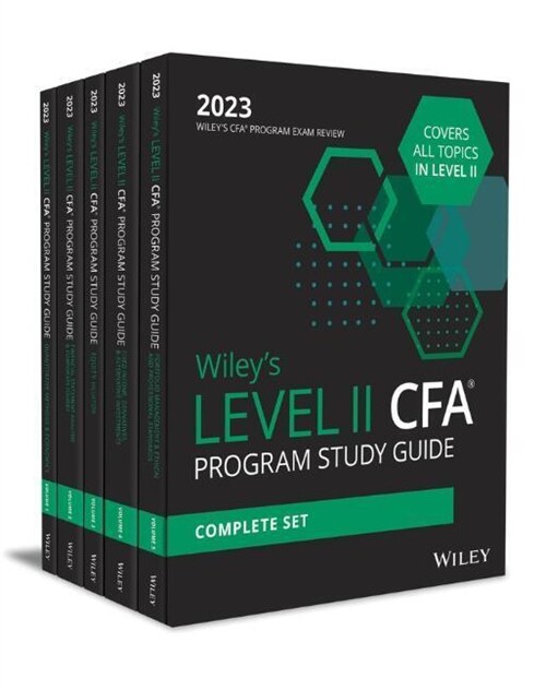 Wileys Level II CFA Program Study Guide 2023: Complete Set (Paperback, 1st)