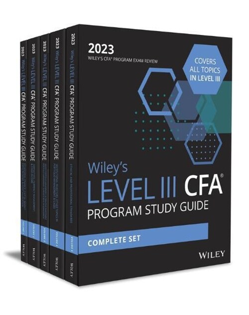 Wileys Level III CFA Program Study Guide 2023: Complete Set (Paperback, 1st)