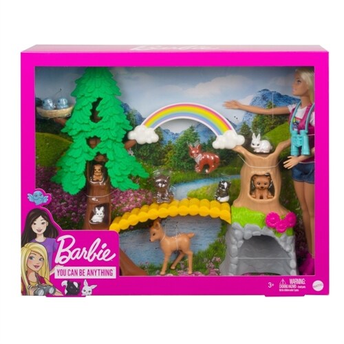 Barbie Waldtier-Forscherin Puppe und Spielset (Toy)