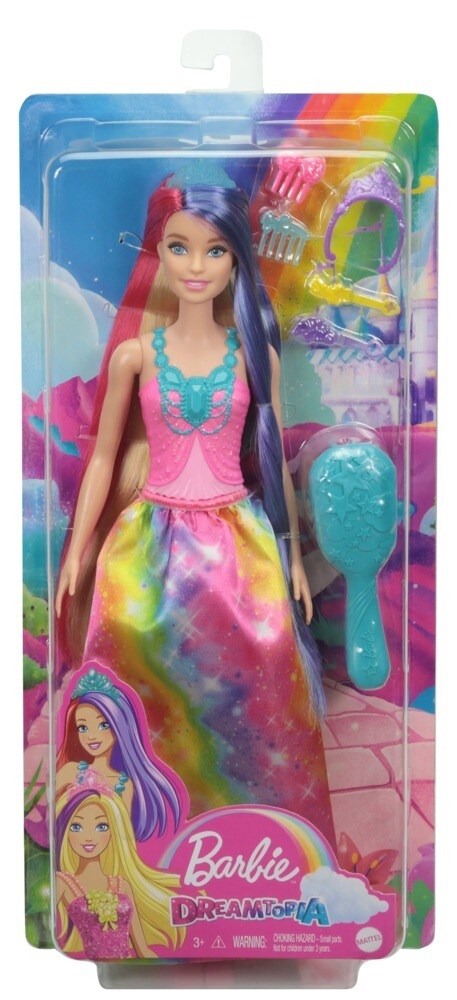 Barbie Dreamtopia Regenbogenzauber Prinzessin Puppe mit langem Haar (Toy)
