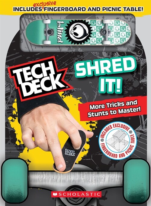 Shred It! (Tech Deck Guidebook): Gnarly Tricks to Grind, Shred, and Freestyle! (Paperback)