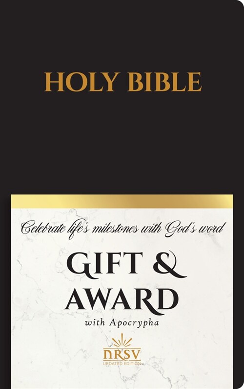 NRSV Updated Edition Gift & Award Bible with Apocrypha (Imitation Leather, Black) (Imitation Leather)