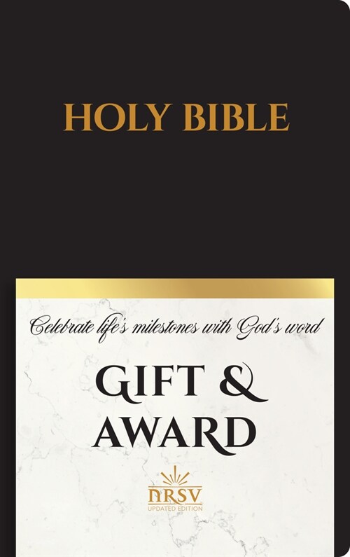 NRSV Updated Edition Gift & Award Bible (Imitation Leather, Black) (Imitation Leather)