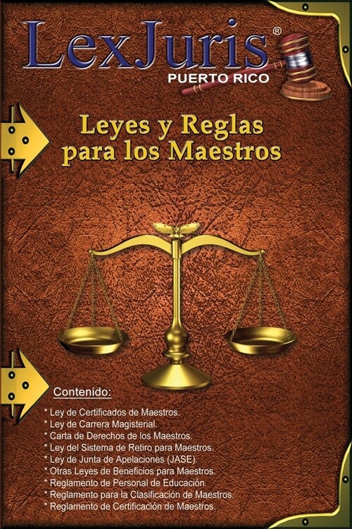 Leyes y Reglas para los Maestros (Paperback)