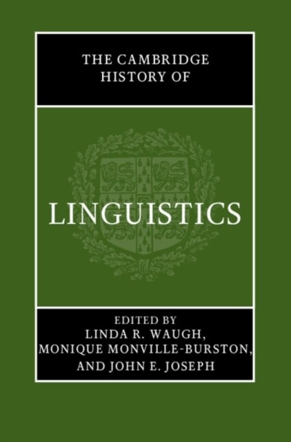 The Cambridge History of Linguistics (Hardcover)