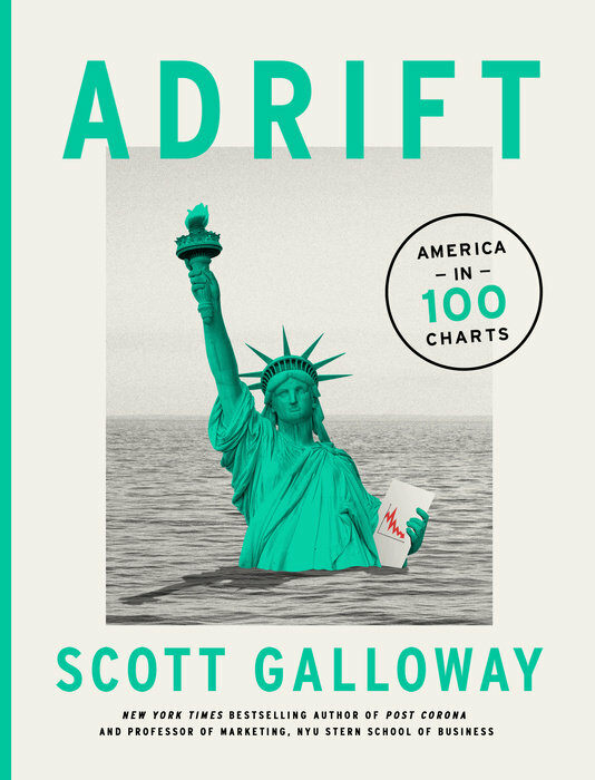 Adrift: America in 100 Charts (Hardcover)
