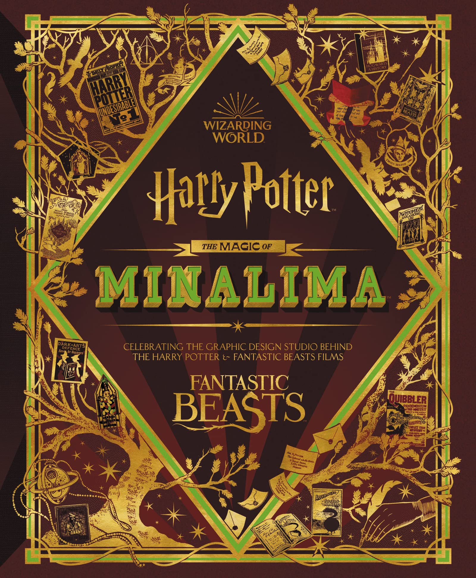The Magic of Minalima: Celebrating the Graphic Design Studio Behind the Harry Potter & Fantastic Beasts Films (Hardcover)