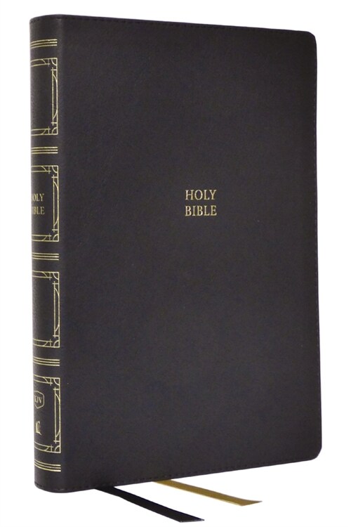 KJV Holy Bible: Paragraph-Style Large Print Thinline with 43,000 Cross References, Black Leathersoft, Red Letter, Comfort Print: King James Version (Imitation Leather)