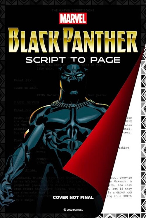 Marvels Black Panther - Script to Page (Paperback)