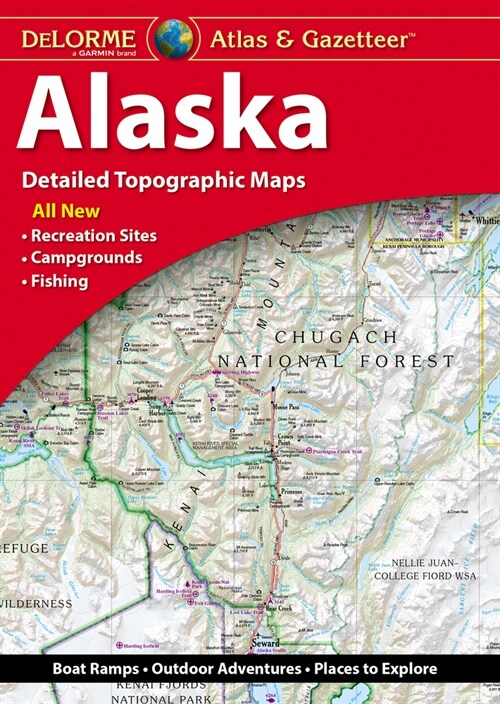 Delorme Atlas & Gazetteer: Alaska (Paperback)