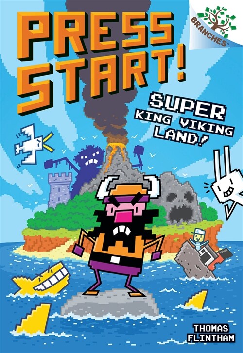 Super King Viking Land!: A Branches Book (Press Start! #13) (Hardcover)