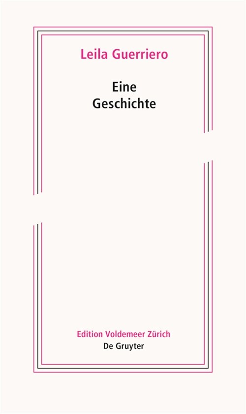 Eine Geschichte (Paperback)