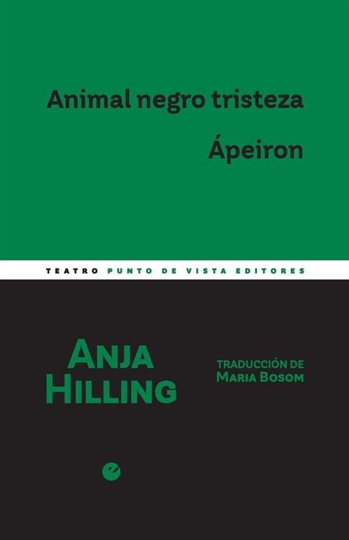 ANIMAL NEGRO TRISTEZA APEIRON (Paperback)