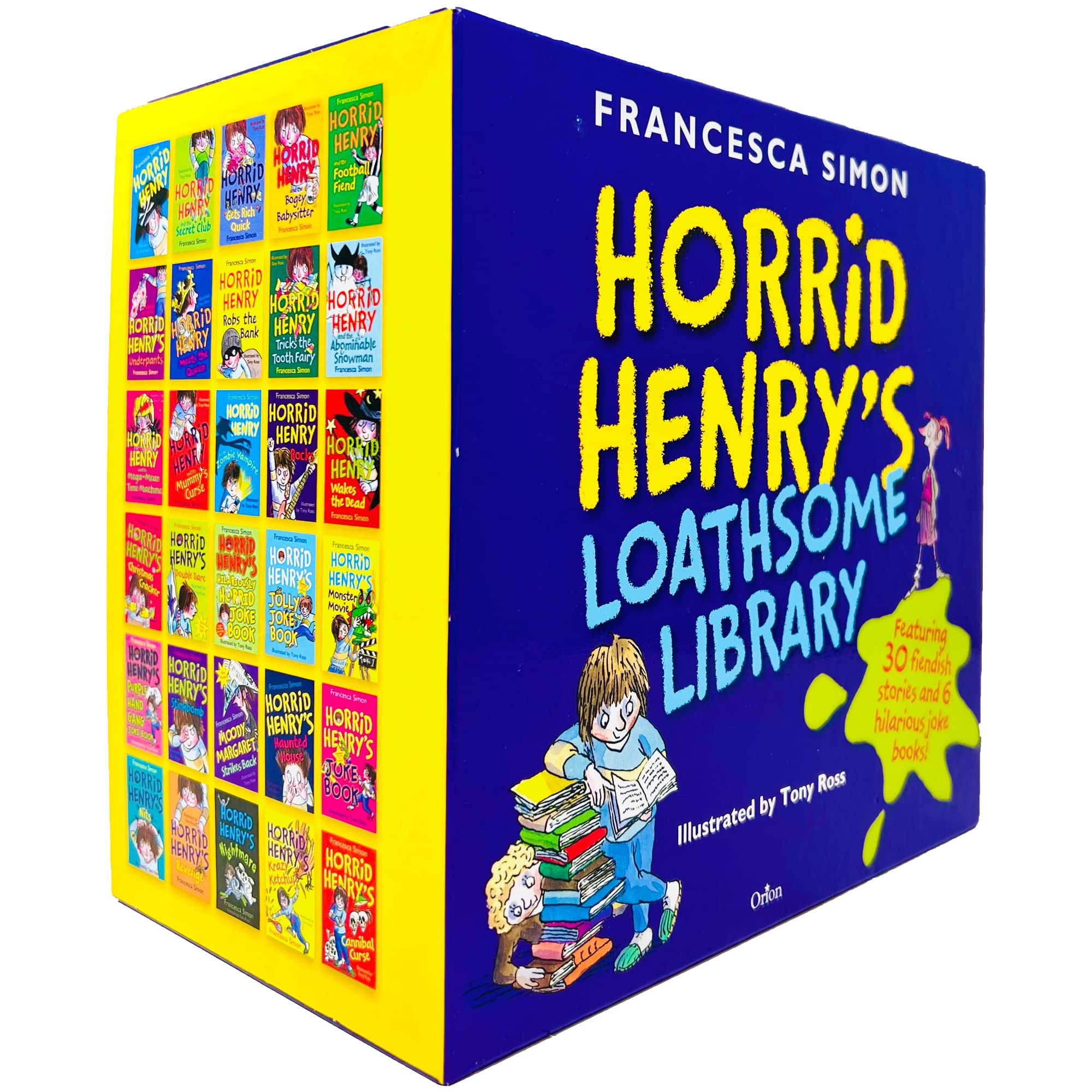 [중고] Horrid Henry the Complete Story Collection 30 Books Box Set (Paperback 30권)