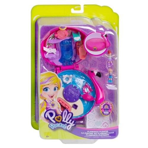Polly Pocket Flamingo-Schwimmring Schatulle (Toy)