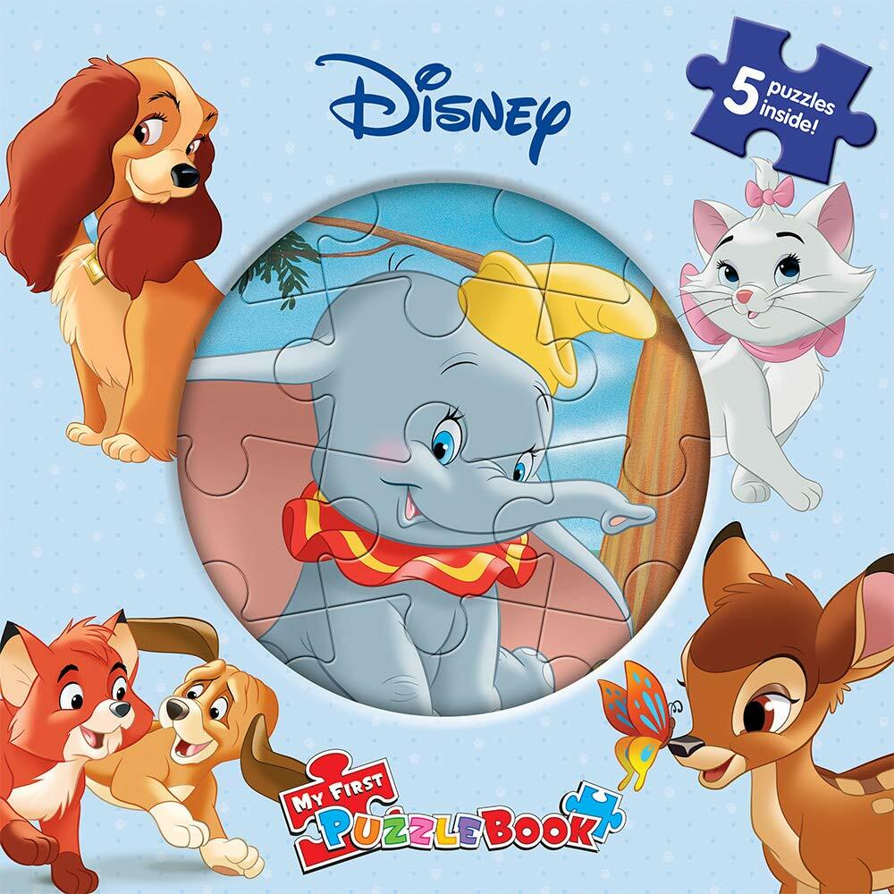 My First Puzzle Book : Disney Animals (Board Book)