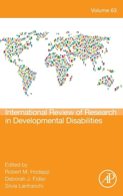 International Review Research in Developmental Disabilities (Hardcover)