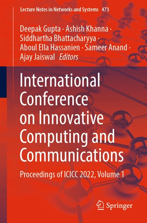 International Conference on Innovative Computing and Communications: Proceedings of ICICC 2022, Volume 1 (Paperback, 2023)