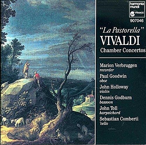 [중고] Vivald-La Pastorella(Chamber Concertos/harmonia mundi)
