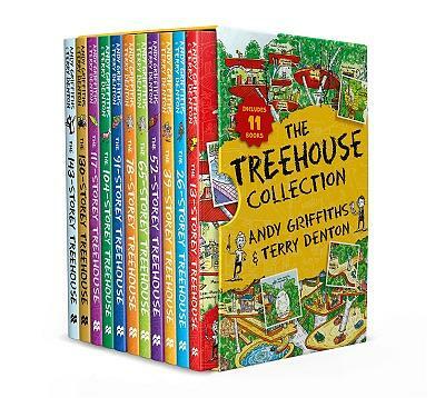 [중고] The Treehouse 11-books Set 13층 나무집 시리즈 11종 박스 세트 (Paperback 11권, 영국판)