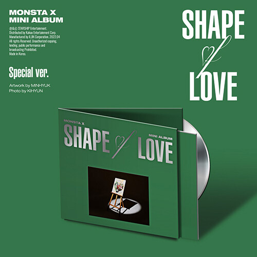 [중고] 몬스타엑스 - 미니 11집 SHAPE of LOVE [Special Ver.]