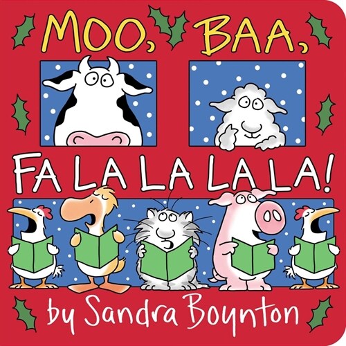 Moo, Baa, Fa La La La La! (Board Books)
