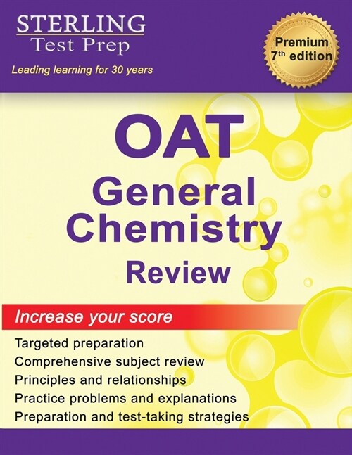 OAT General Chemistry Review: Complete Subject Review (Paperback)