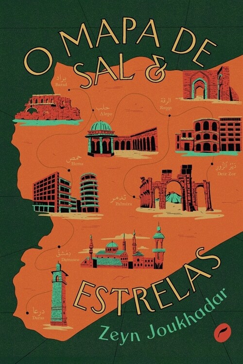 O mapa de sal e estrelas (Paperback)