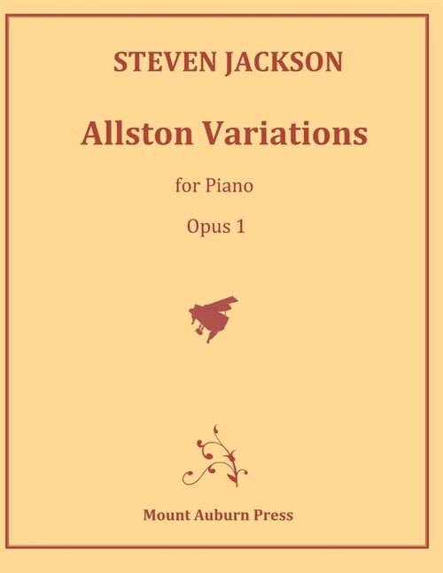 Allston Variations: for Piano Solo (Paperback)