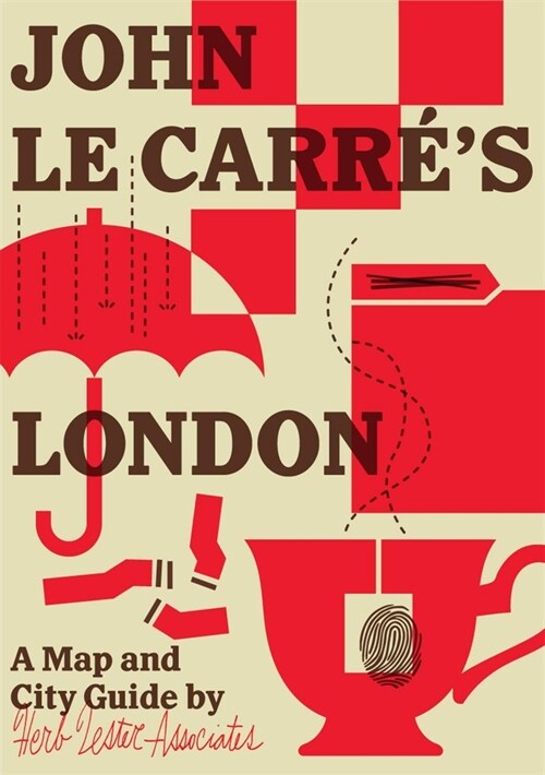 John Le Carres London : A map and guide to the Circus and more (Sheet Map, folded)