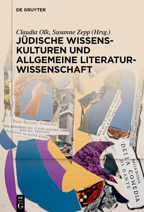 J?ische Wissenskulturen Und Allgemeine Literaturwissenschaft (Hardcover)
