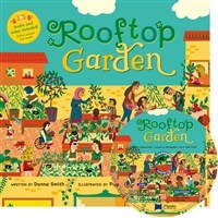 노부영 송 애니메이션 Rooftop Garden (Paperback + Hybrid CD)