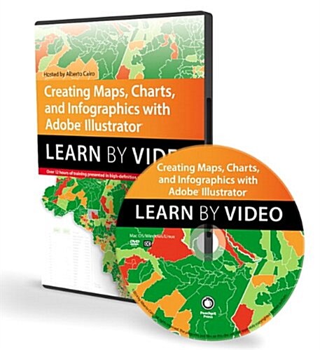 Creating Maps, Charts, and Infographics with Adobe Illustrator (DVD-ROM)