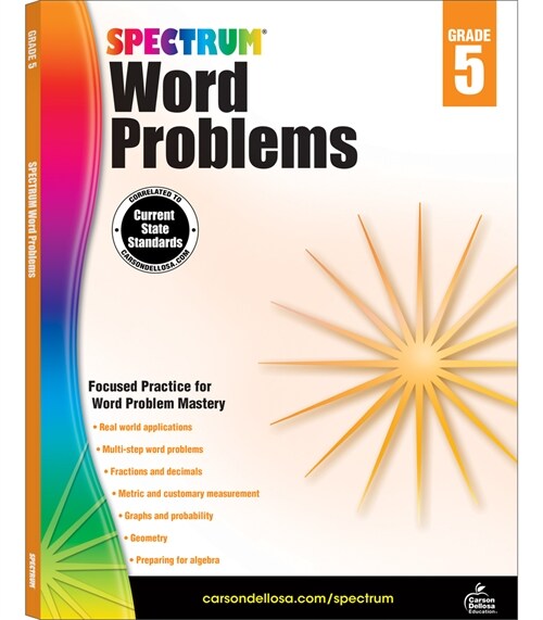 [중고] Word Problems, Grade 5 (Paperback)