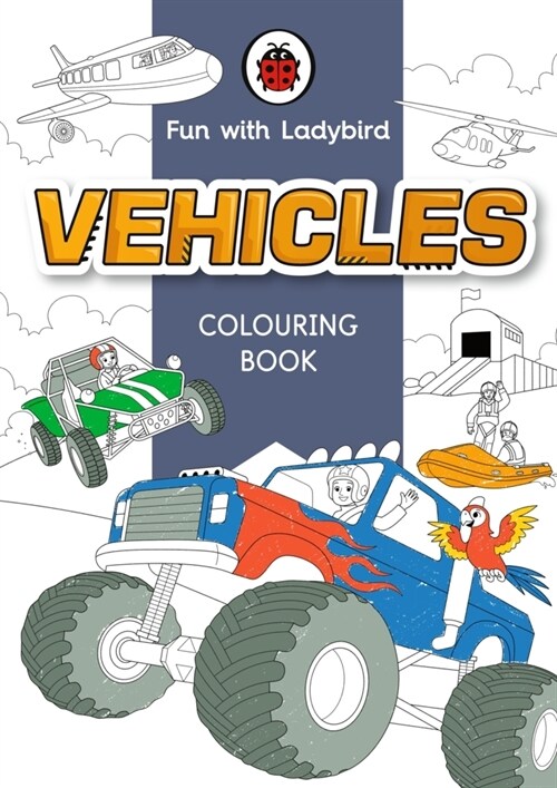 Fun With Ladybird: Colouring Book: Vehicles (Paperback)