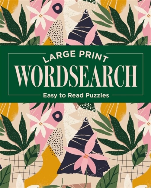 Large Print Wordsearch : Easy to Read Puzzles (Paperback)
