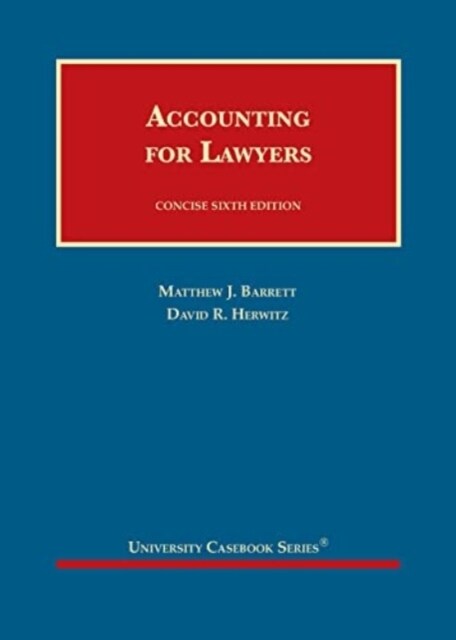 Accounting for Lawyers, Concise (Hardcover, 6 Revised edition)