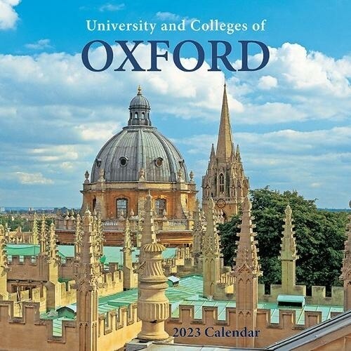 Oxford Colleges Large Calendar - 2023 (Calendar)