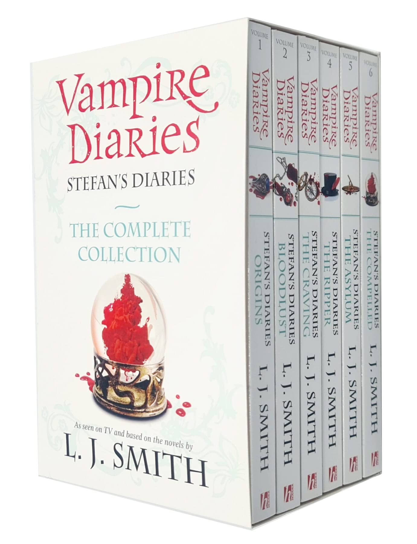 Vampire Diaries Stefans Diaries The Complete Collection Books 1-6 Box Set (Paperback 6권)