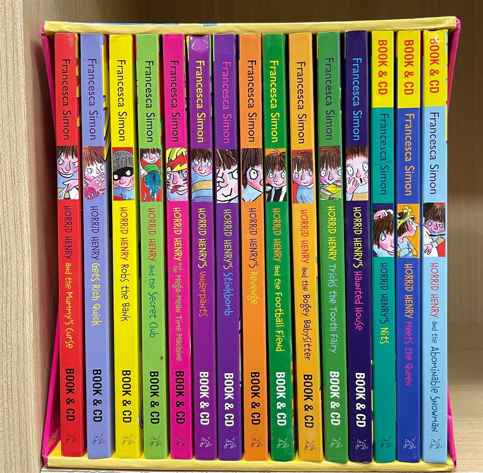 [중고] Horrid Henry 17종 Full Set (Book 17권 + CD 17장)