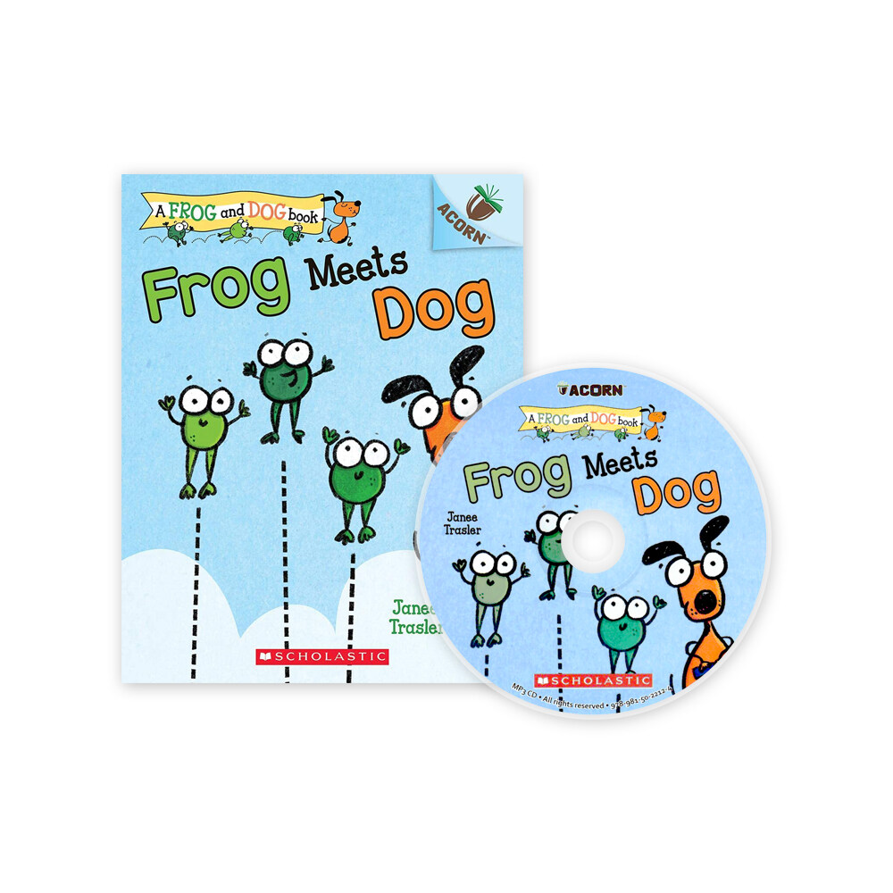 A Frog and Dog Book #1: Frog Meets Dog (Paperback + CD + StoryPlus QR)