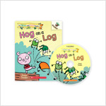 A Frog and Dog Book #3: Hog on a Log (Paperback + CD + StoryPlus QR)