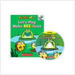 Bumble and Bee #2: Let's Play Make Bee-lieve (Paperback + CD + StoryPlus QR)